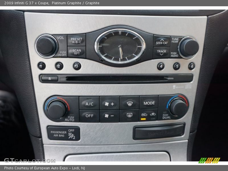Platinum Graphite / Graphite 2009 Infiniti G 37 x Coupe