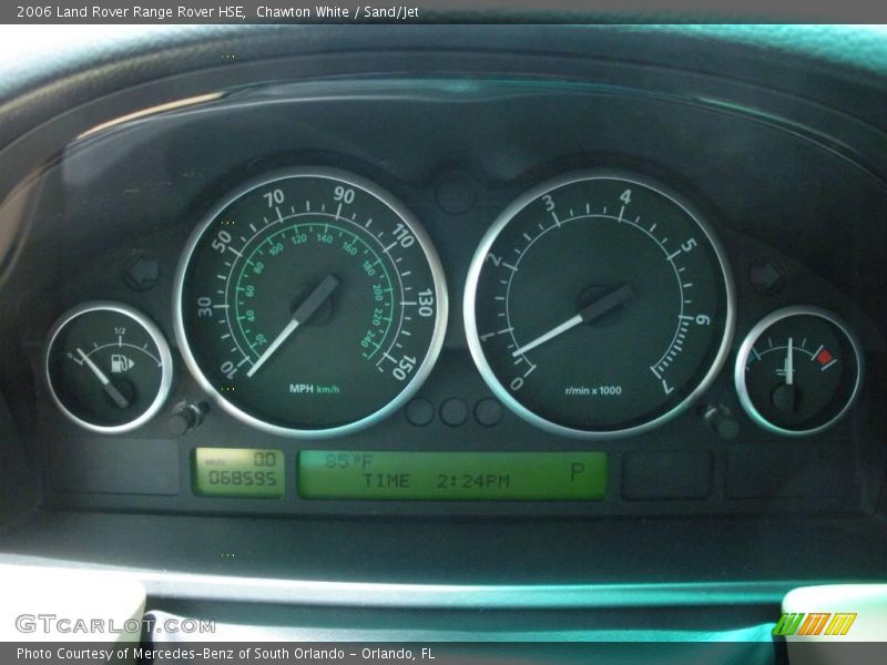 Chawton White / Sand/Jet 2006 Land Rover Range Rover HSE