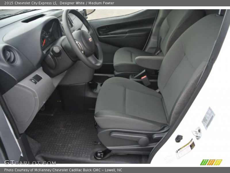 Designer White / Medium Pewter 2015 Chevrolet City Express LS