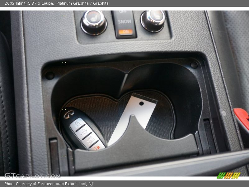 Platinum Graphite / Graphite 2009 Infiniti G 37 x Coupe