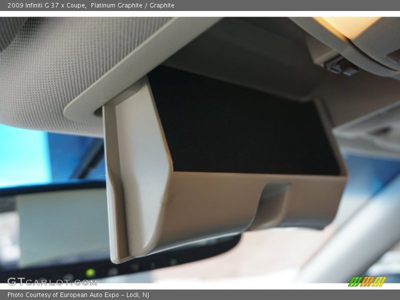 Platinum Graphite / Graphite 2009 Infiniti G 37 x Coupe