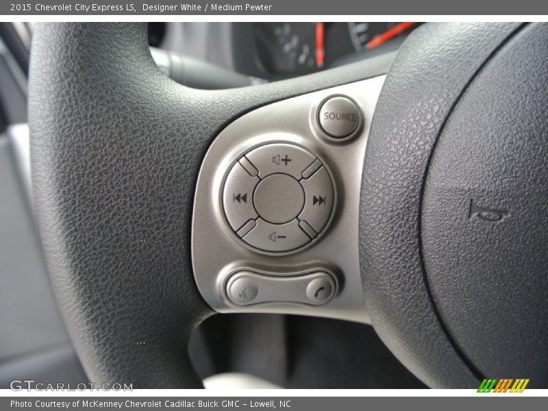 Designer White / Medium Pewter 2015 Chevrolet City Express LS