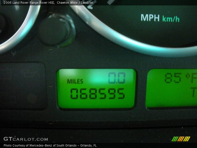 Chawton White / Sand/Jet 2006 Land Rover Range Rover HSE