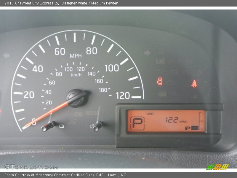 Designer White / Medium Pewter 2015 Chevrolet City Express LS