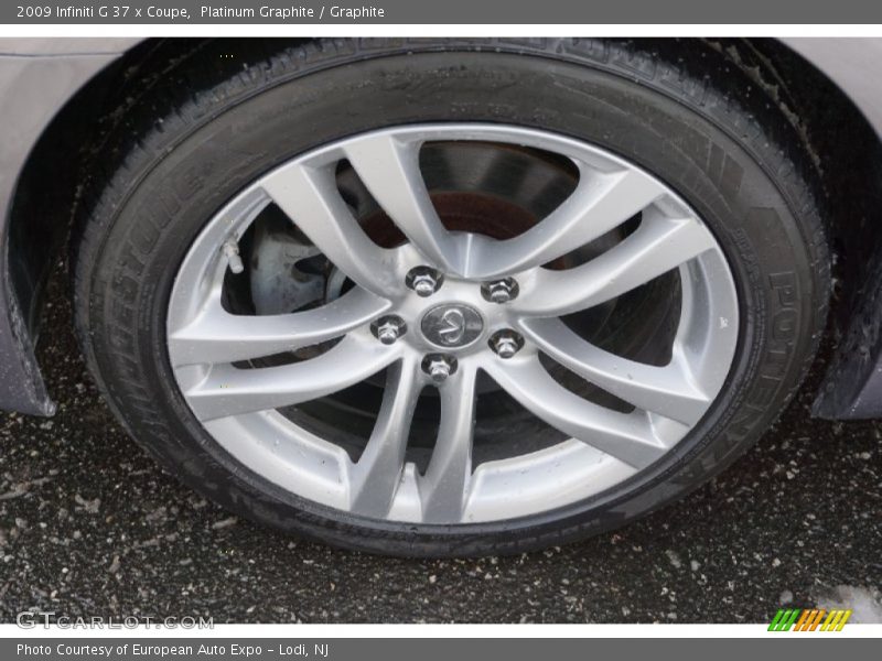 Platinum Graphite / Graphite 2009 Infiniti G 37 x Coupe