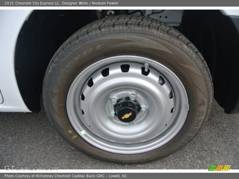 Designer White / Medium Pewter 2015 Chevrolet City Express LS