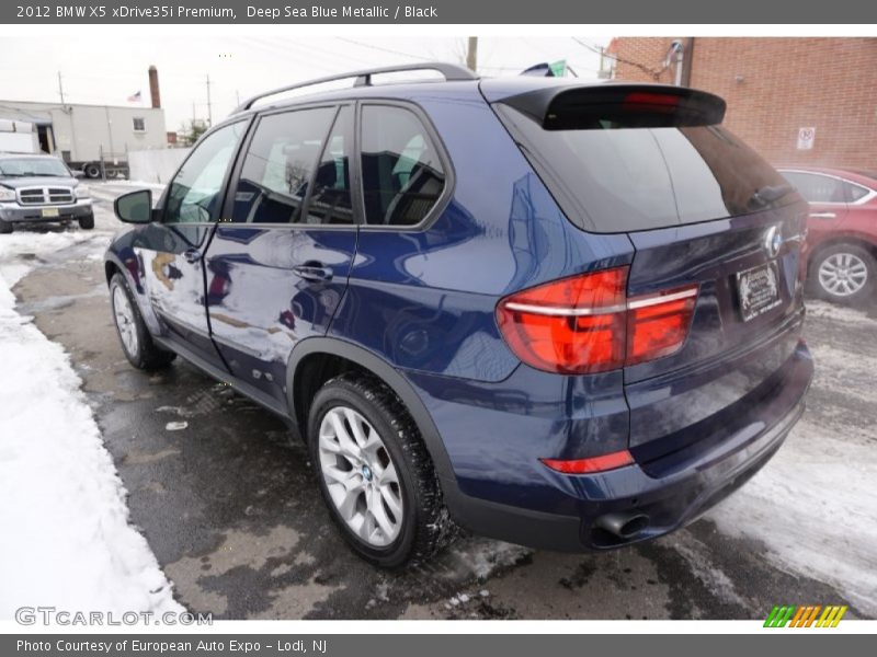 Deep Sea Blue Metallic / Black 2012 BMW X5 xDrive35i Premium