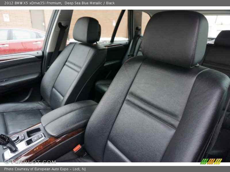 Deep Sea Blue Metallic / Black 2012 BMW X5 xDrive35i Premium