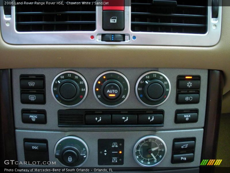Chawton White / Sand/Jet 2006 Land Rover Range Rover HSE
