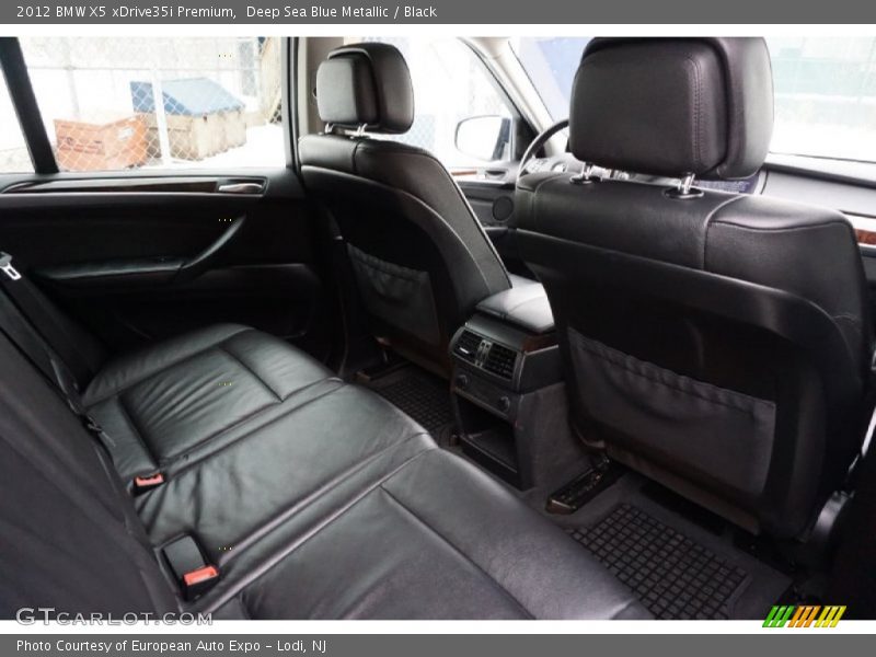 Deep Sea Blue Metallic / Black 2012 BMW X5 xDrive35i Premium