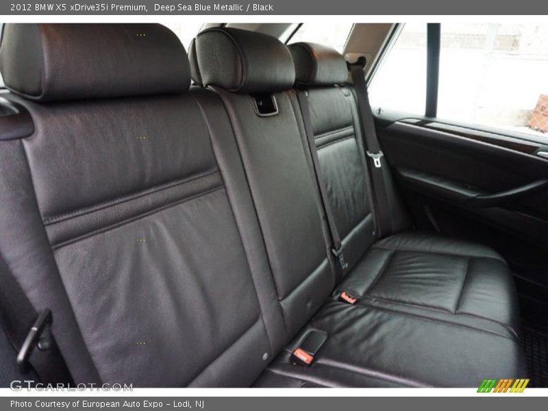 Deep Sea Blue Metallic / Black 2012 BMW X5 xDrive35i Premium