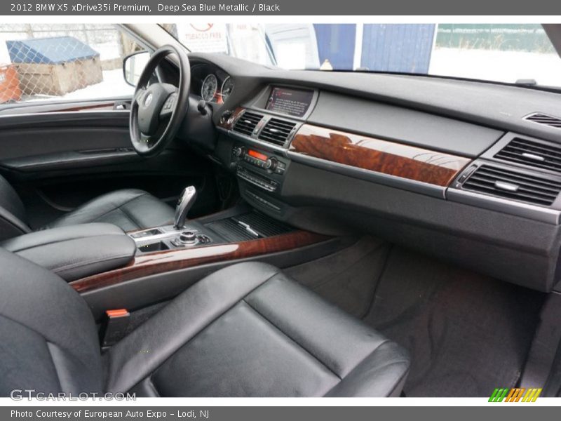 Deep Sea Blue Metallic / Black 2012 BMW X5 xDrive35i Premium
