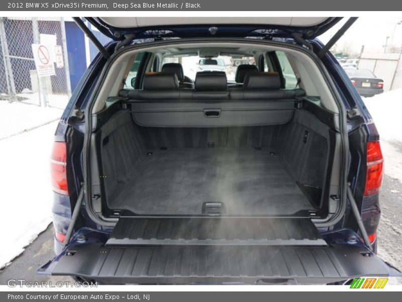 Deep Sea Blue Metallic / Black 2012 BMW X5 xDrive35i Premium