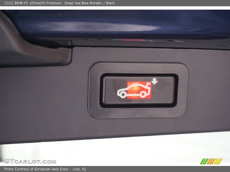 Deep Sea Blue Metallic / Black 2012 BMW X5 xDrive35i Premium