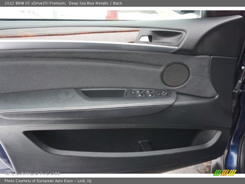 Deep Sea Blue Metallic / Black 2012 BMW X5 xDrive35i Premium