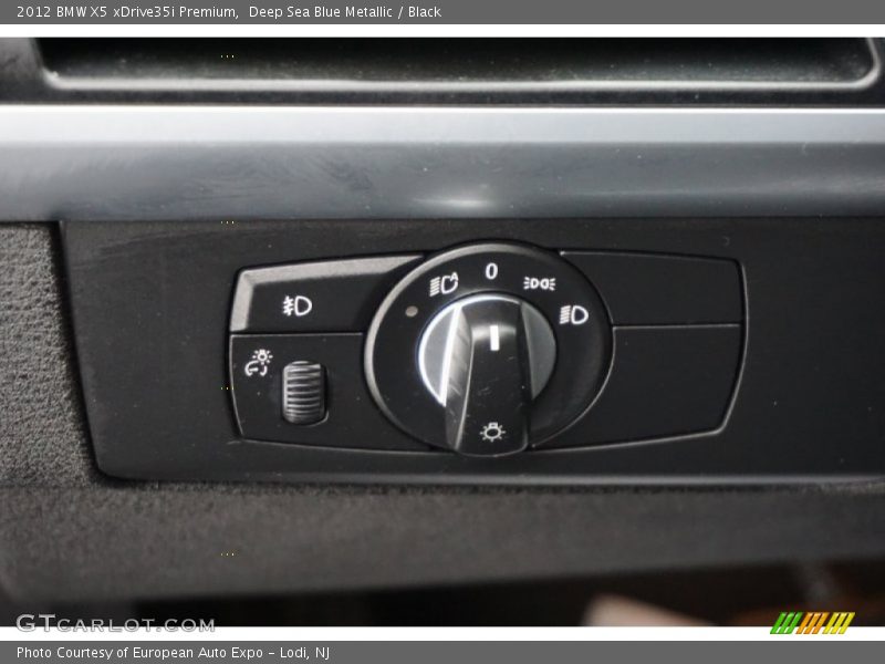 Deep Sea Blue Metallic / Black 2012 BMW X5 xDrive35i Premium