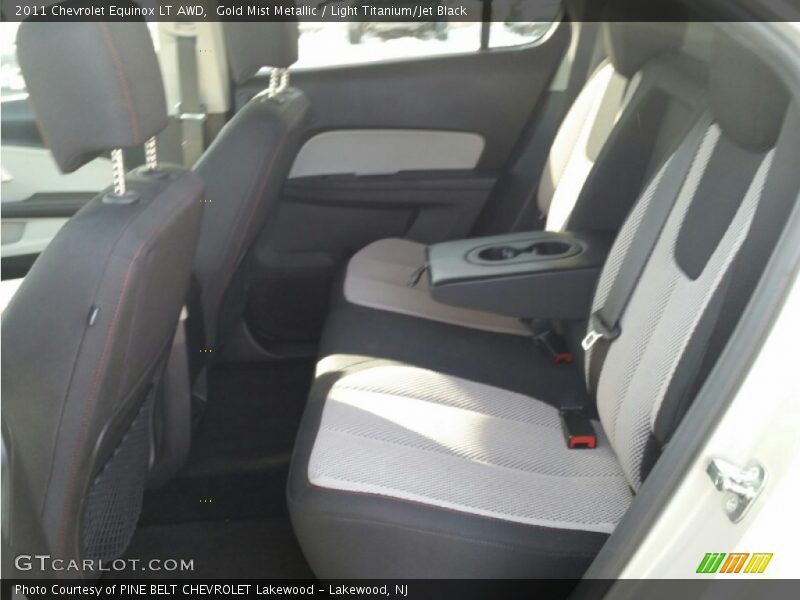 Gold Mist Metallic / Light Titanium/Jet Black 2011 Chevrolet Equinox LT AWD
