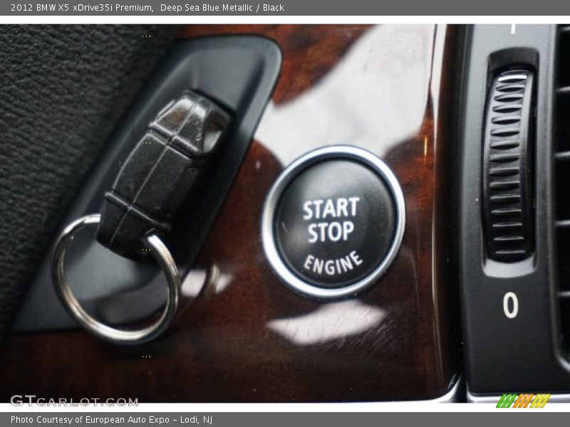 Deep Sea Blue Metallic / Black 2012 BMW X5 xDrive35i Premium