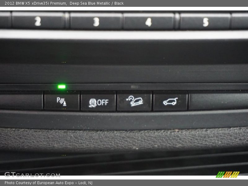 Deep Sea Blue Metallic / Black 2012 BMW X5 xDrive35i Premium