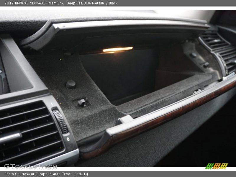 Deep Sea Blue Metallic / Black 2012 BMW X5 xDrive35i Premium