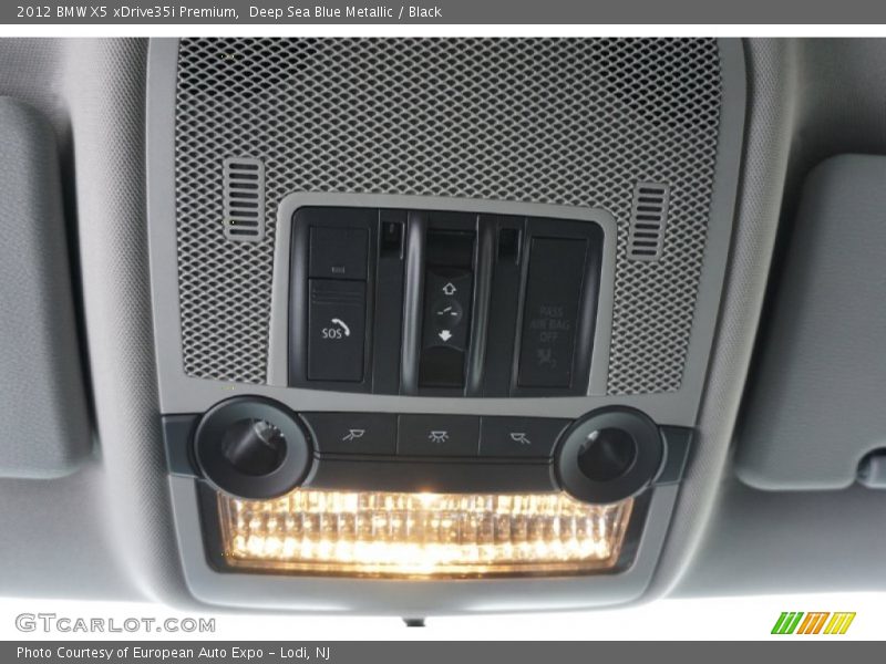 Deep Sea Blue Metallic / Black 2012 BMW X5 xDrive35i Premium