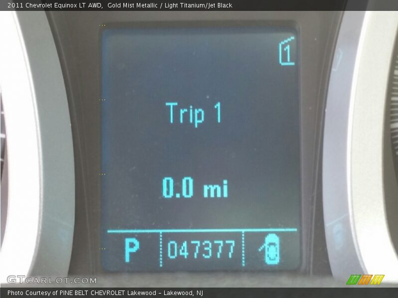 Gold Mist Metallic / Light Titanium/Jet Black 2011 Chevrolet Equinox LT AWD