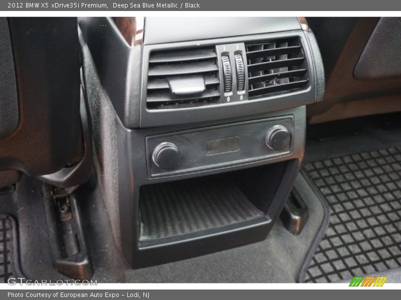 Deep Sea Blue Metallic / Black 2012 BMW X5 xDrive35i Premium