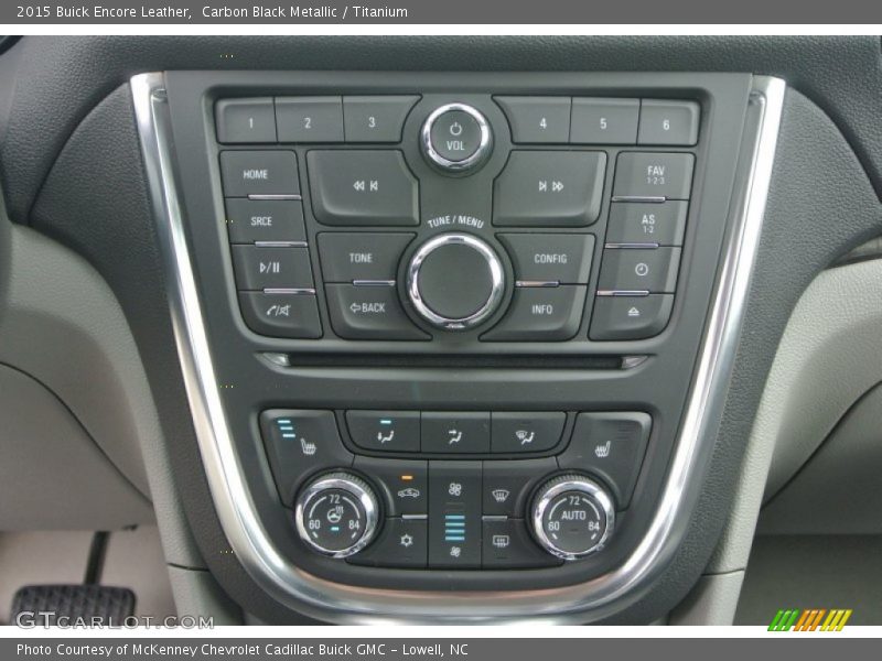 Carbon Black Metallic / Titanium 2015 Buick Encore Leather