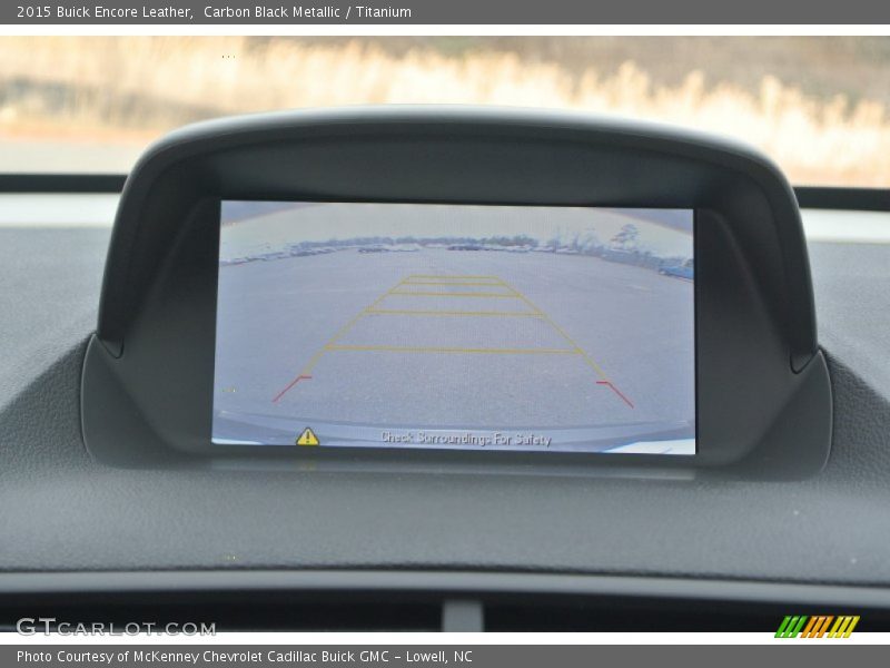 Carbon Black Metallic / Titanium 2015 Buick Encore Leather