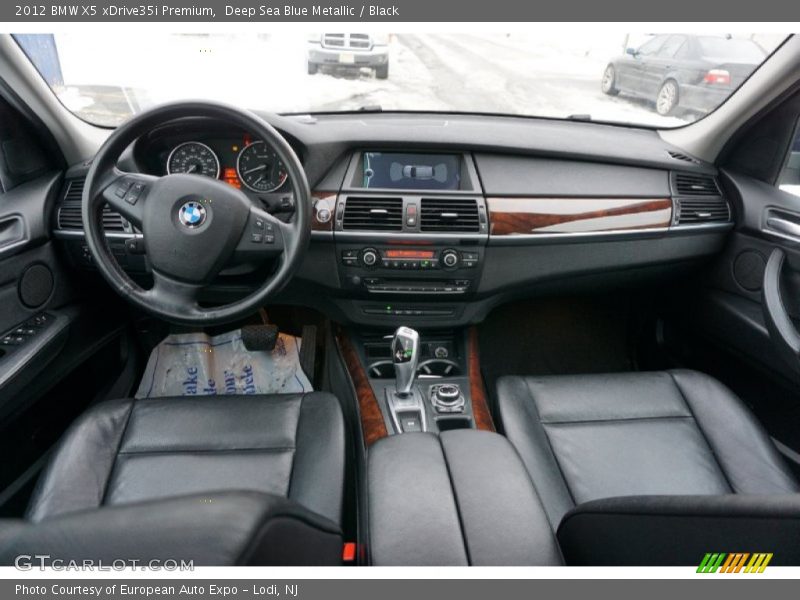 Deep Sea Blue Metallic / Black 2012 BMW X5 xDrive35i Premium