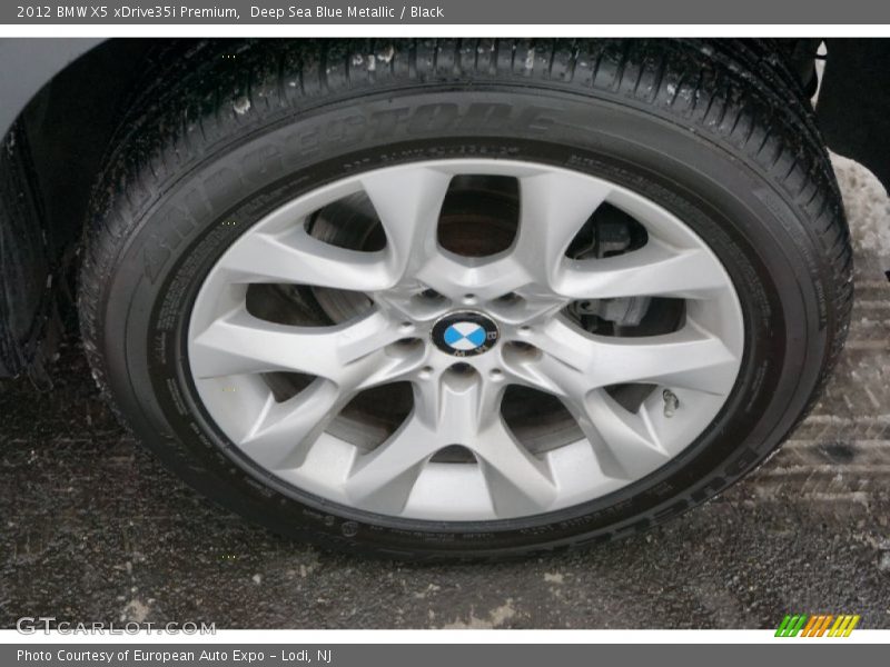Deep Sea Blue Metallic / Black 2012 BMW X5 xDrive35i Premium