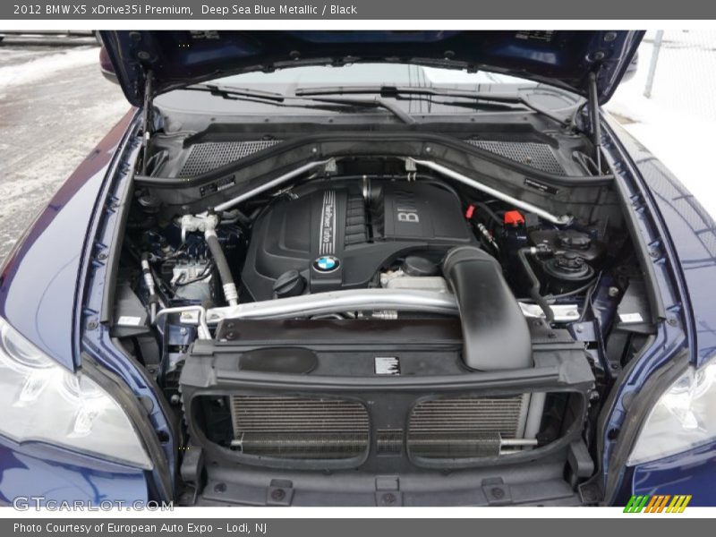 Deep Sea Blue Metallic / Black 2012 BMW X5 xDrive35i Premium