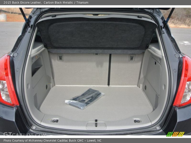 Carbon Black Metallic / Titanium 2015 Buick Encore Leather