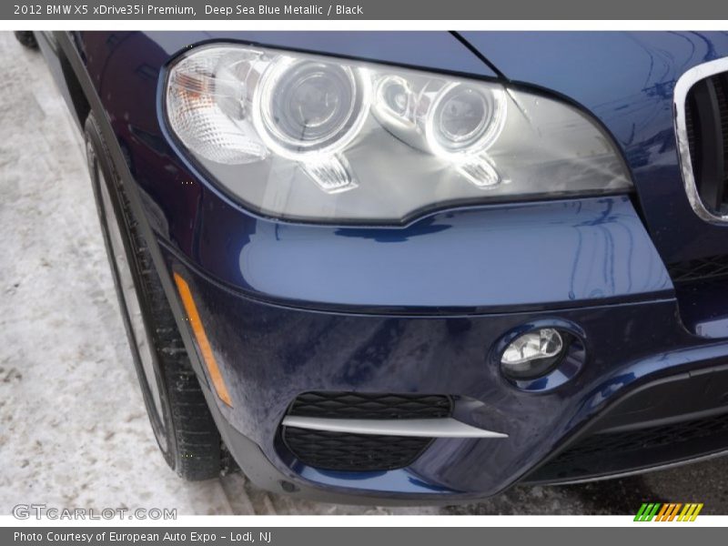 Deep Sea Blue Metallic / Black 2012 BMW X5 xDrive35i Premium