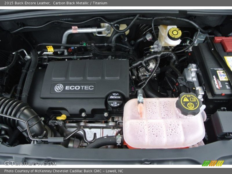 Carbon Black Metallic / Titanium 2015 Buick Encore Leather