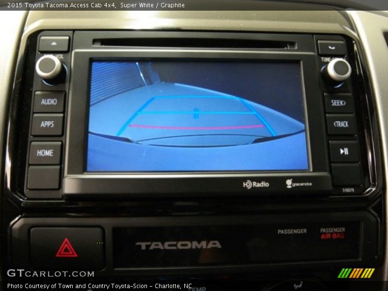 Super White / Graphite 2015 Toyota Tacoma Access Cab 4x4