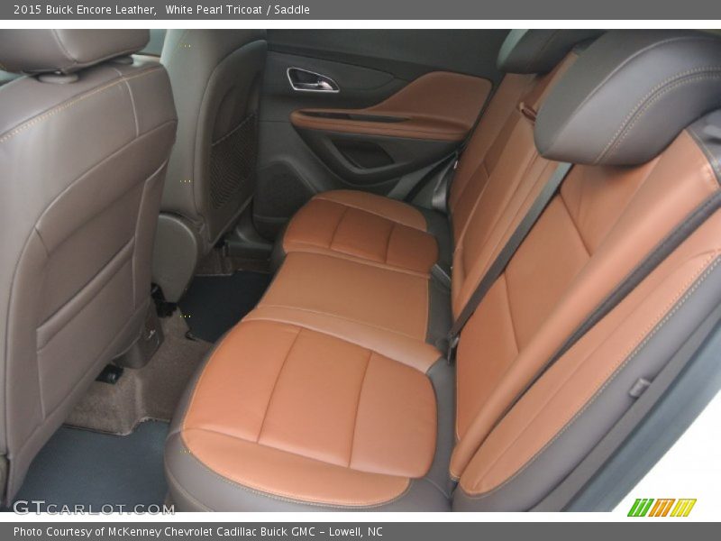 Rear Seat of 2015 Encore Leather