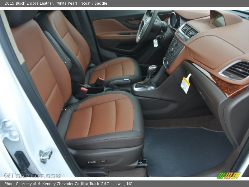  2015 Encore Leather Saddle Interior
