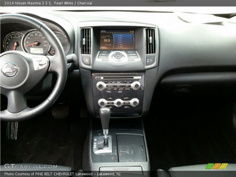 Pearl White / Charcoal 2014 Nissan Maxima 3.5 S