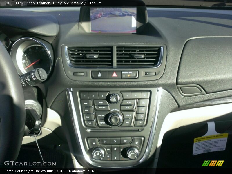 Controls of 2015 Encore Leather