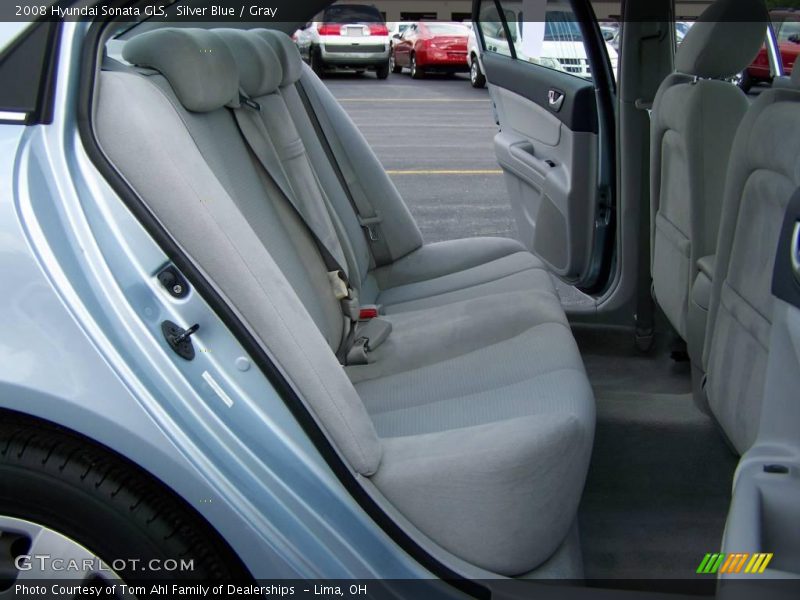 Silver Blue / Gray 2008 Hyundai Sonata GLS