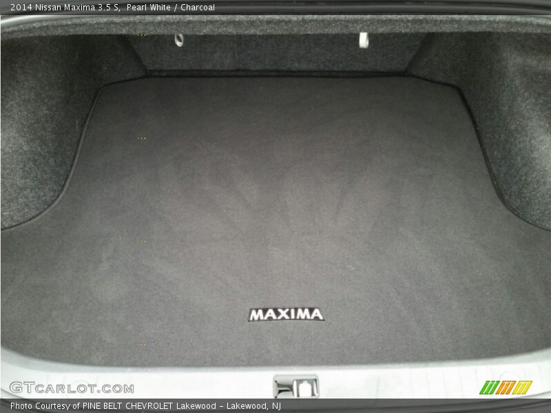 Pearl White / Charcoal 2014 Nissan Maxima 3.5 S