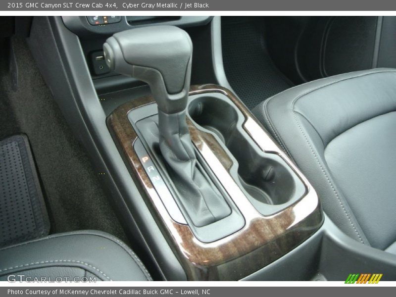 Cyber Gray Metallic / Jet Black 2015 GMC Canyon SLT Crew Cab 4x4