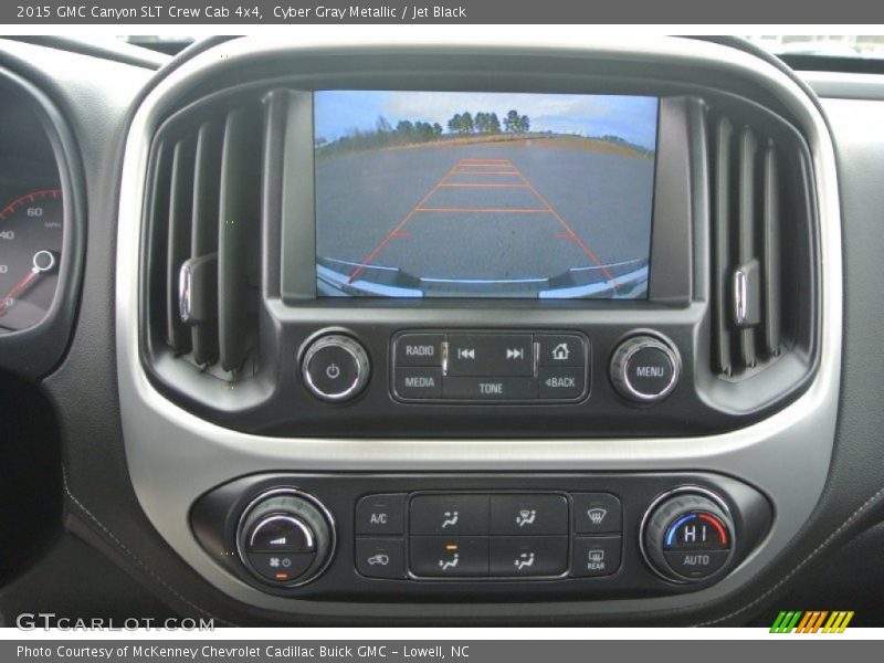 Cyber Gray Metallic / Jet Black 2015 GMC Canyon SLT Crew Cab 4x4