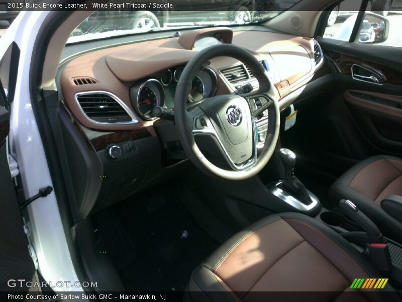 Saddle Interior - 2015 Encore Leather 