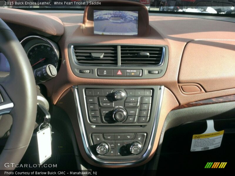 Controls of 2015 Encore Leather