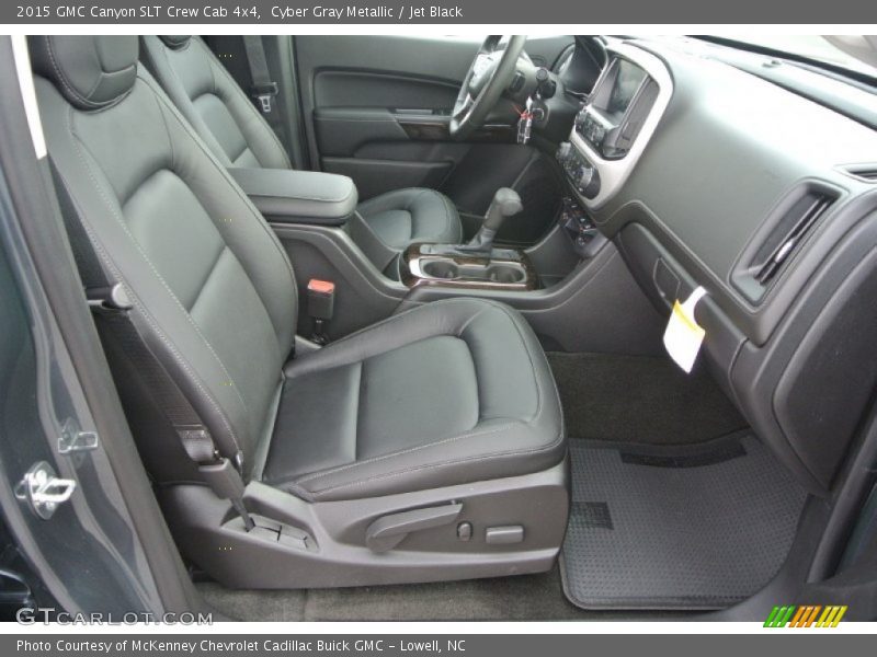 Cyber Gray Metallic / Jet Black 2015 GMC Canyon SLT Crew Cab 4x4