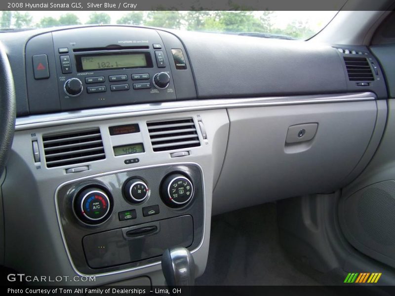 Silver Blue / Gray 2008 Hyundai Sonata GLS