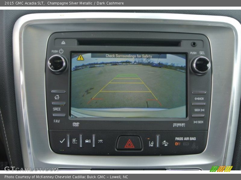 Champagne Silver Metallic / Dark Cashmere 2015 GMC Acadia SLT