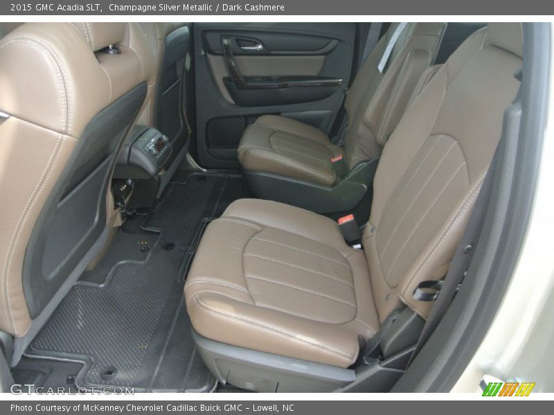 Champagne Silver Metallic / Dark Cashmere 2015 GMC Acadia SLT